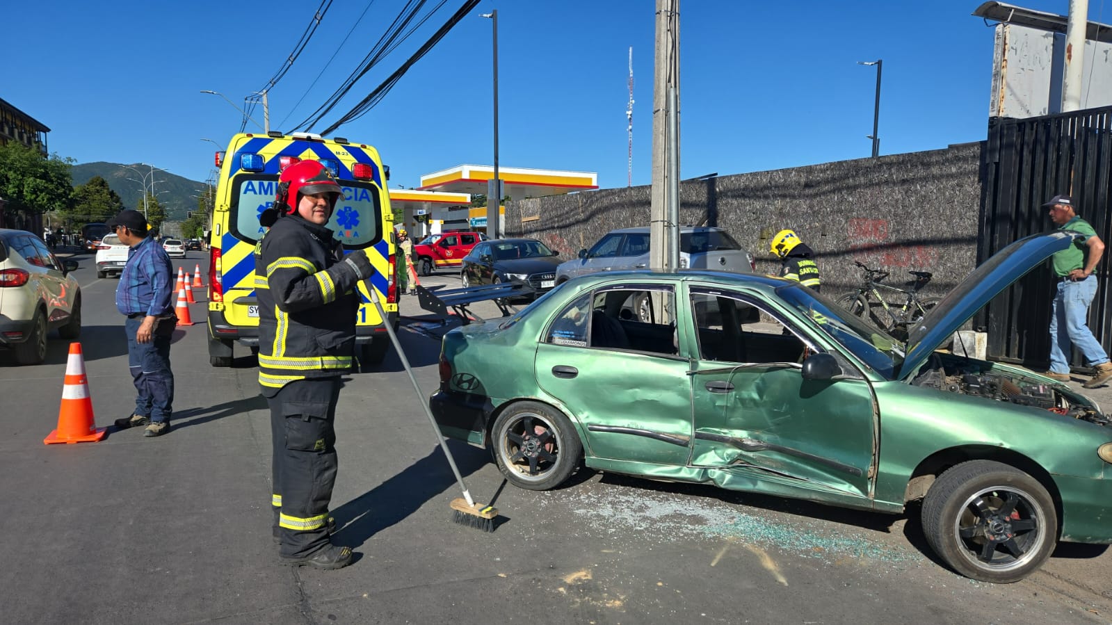 ACCIDENTE en Santa Cruz