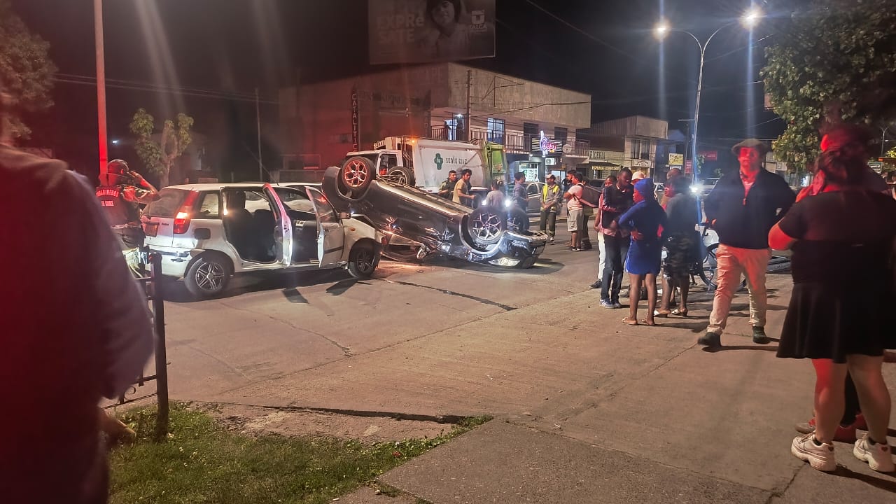 Accidente esta noche de Martes en Santa Cruz