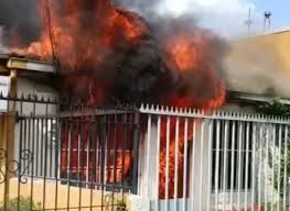 Incendio en San Fernando