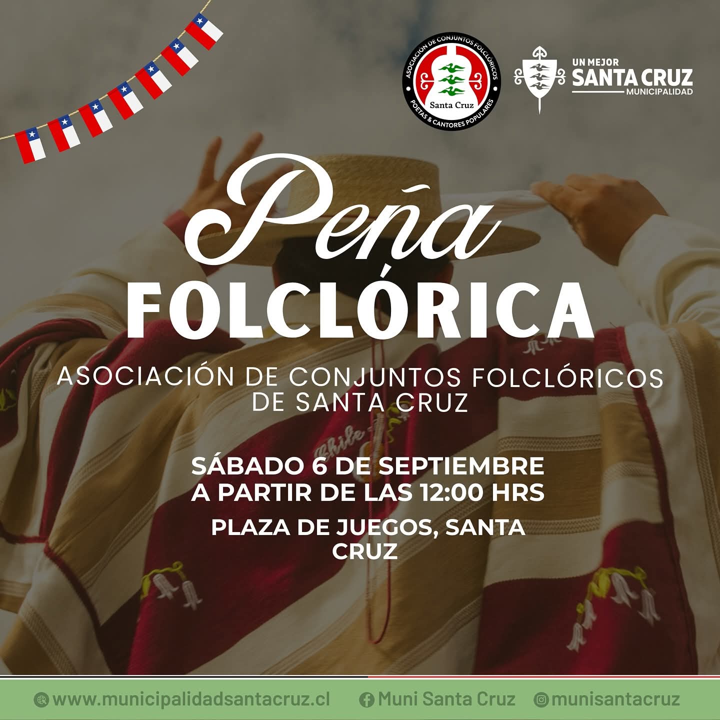 Este Sábado 6 de Septiembre Peña Folclorica