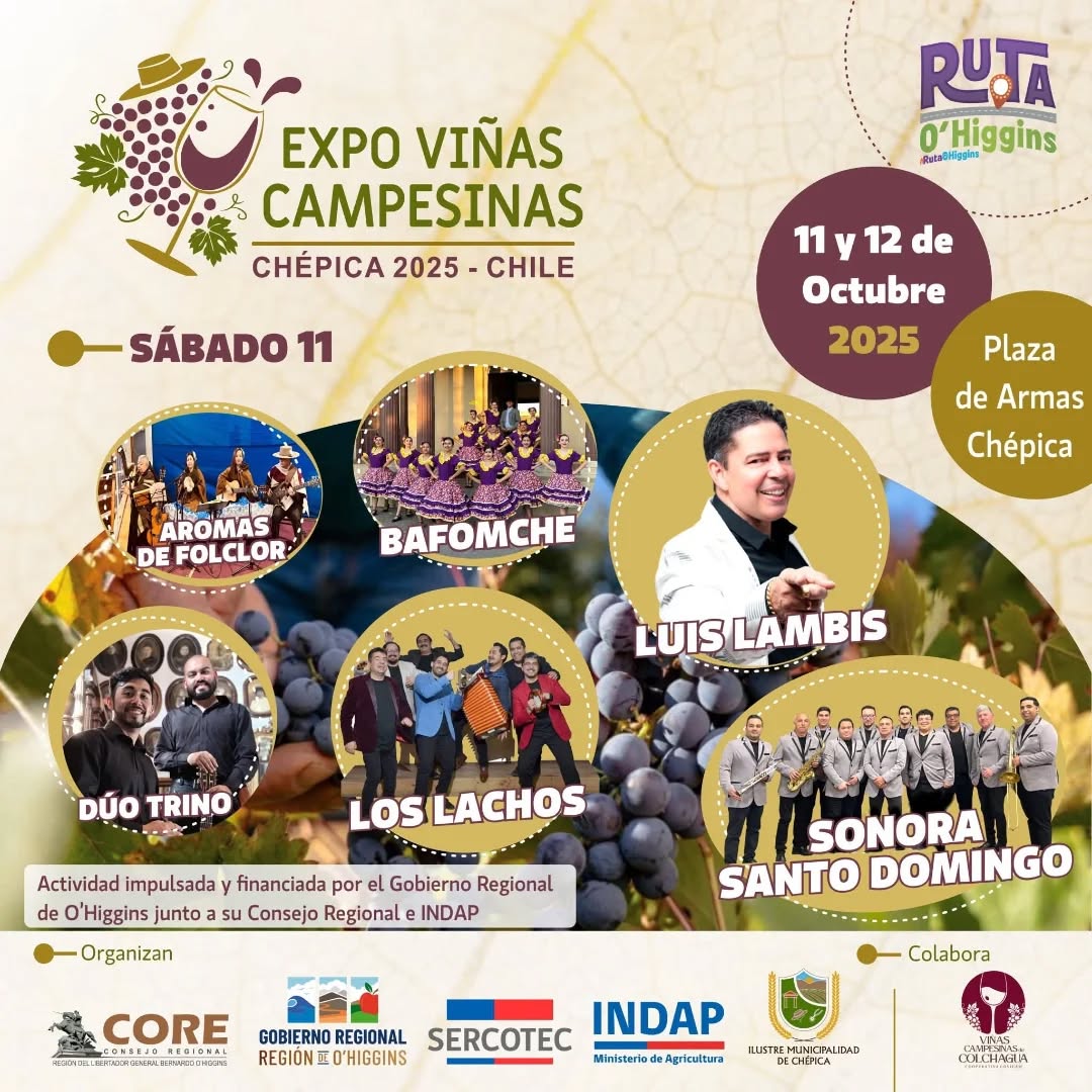 Hoy Sábado y mañana Domingo Fiesta Campesinas en Chepica