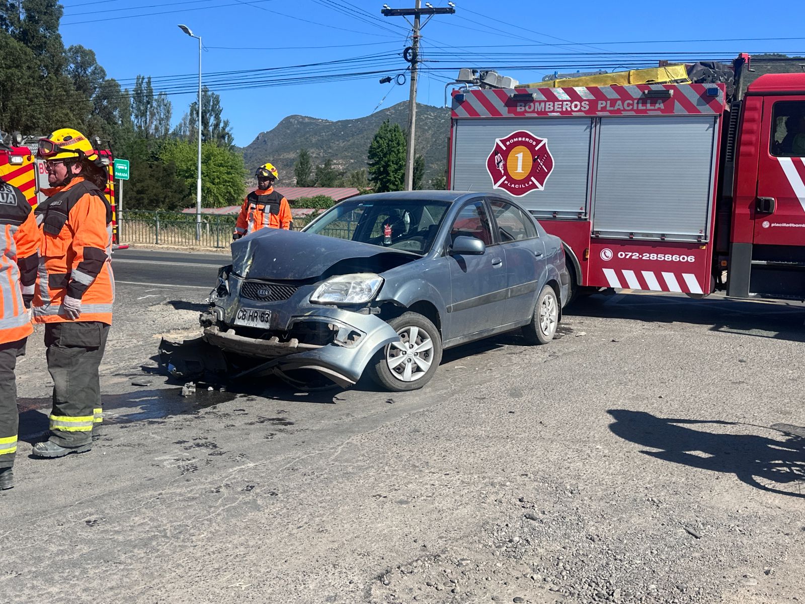 Accidente Ruta 90  en Nancagua