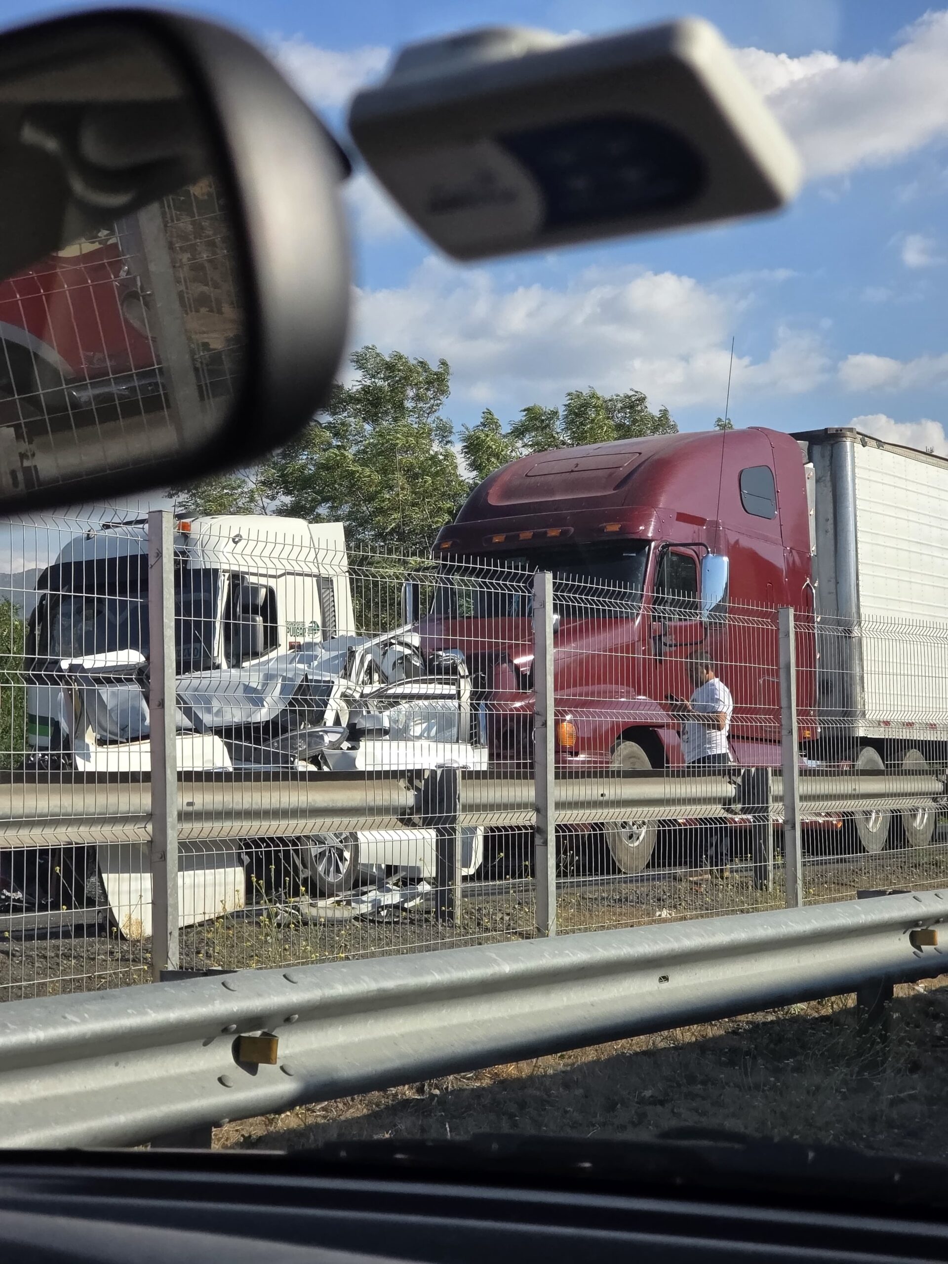 Accidente este Miércoles en Camino a pelequen.
