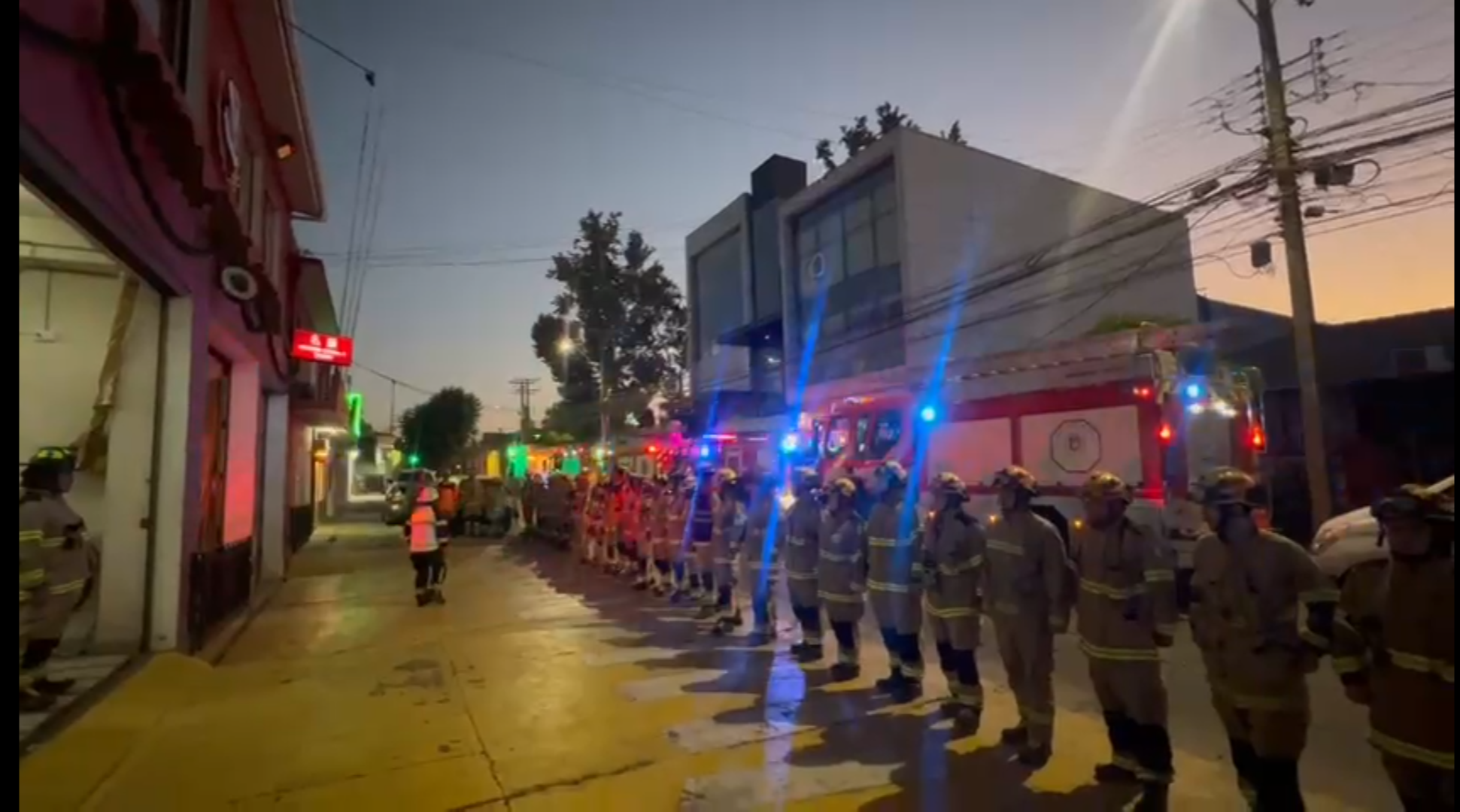 Esta noche Cuerpos de Bomberos de  Santa Cruz -Chepica  a Comandante Fallecido