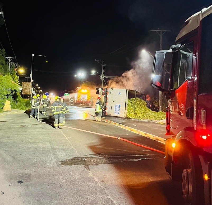 Accidente de Tránsito en la Ruta 90,cruce Rinconada de Palmilla