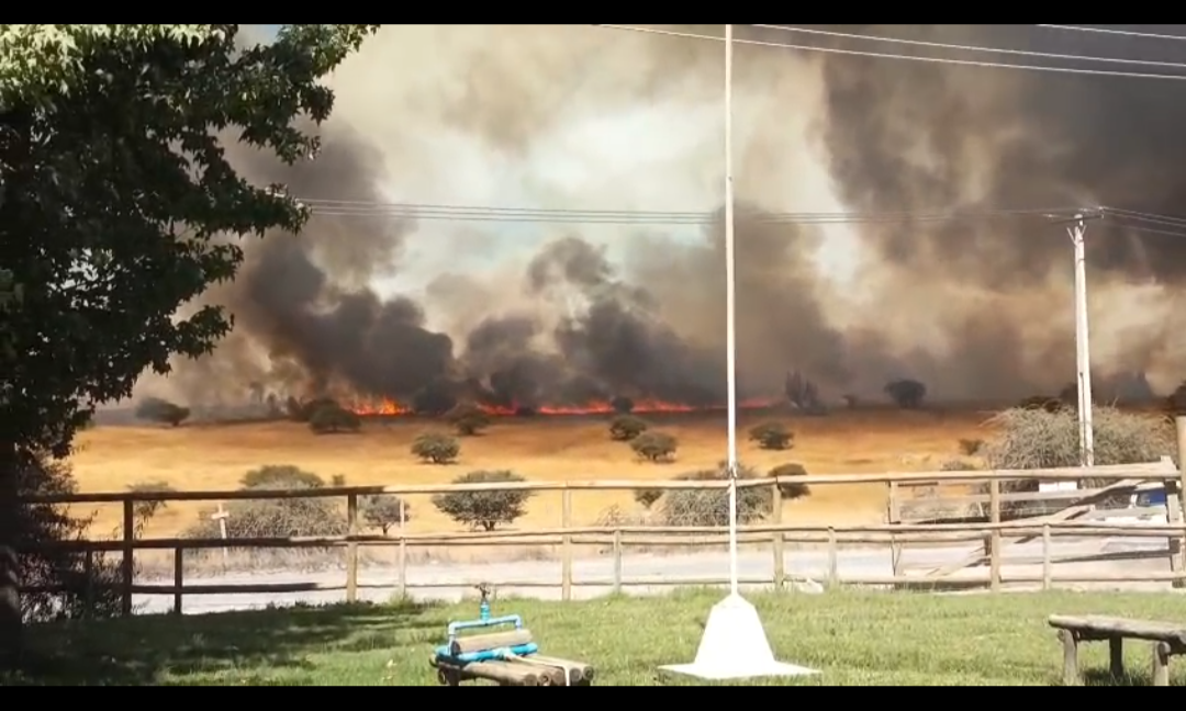 Incendio en la Comuna de la Estrella