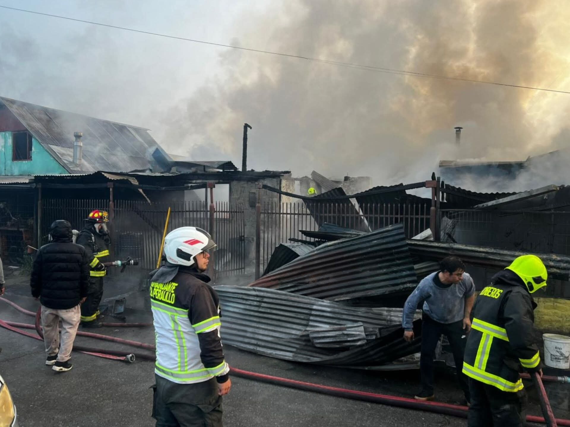 Incendio Estructural está Mañana en Peralillo